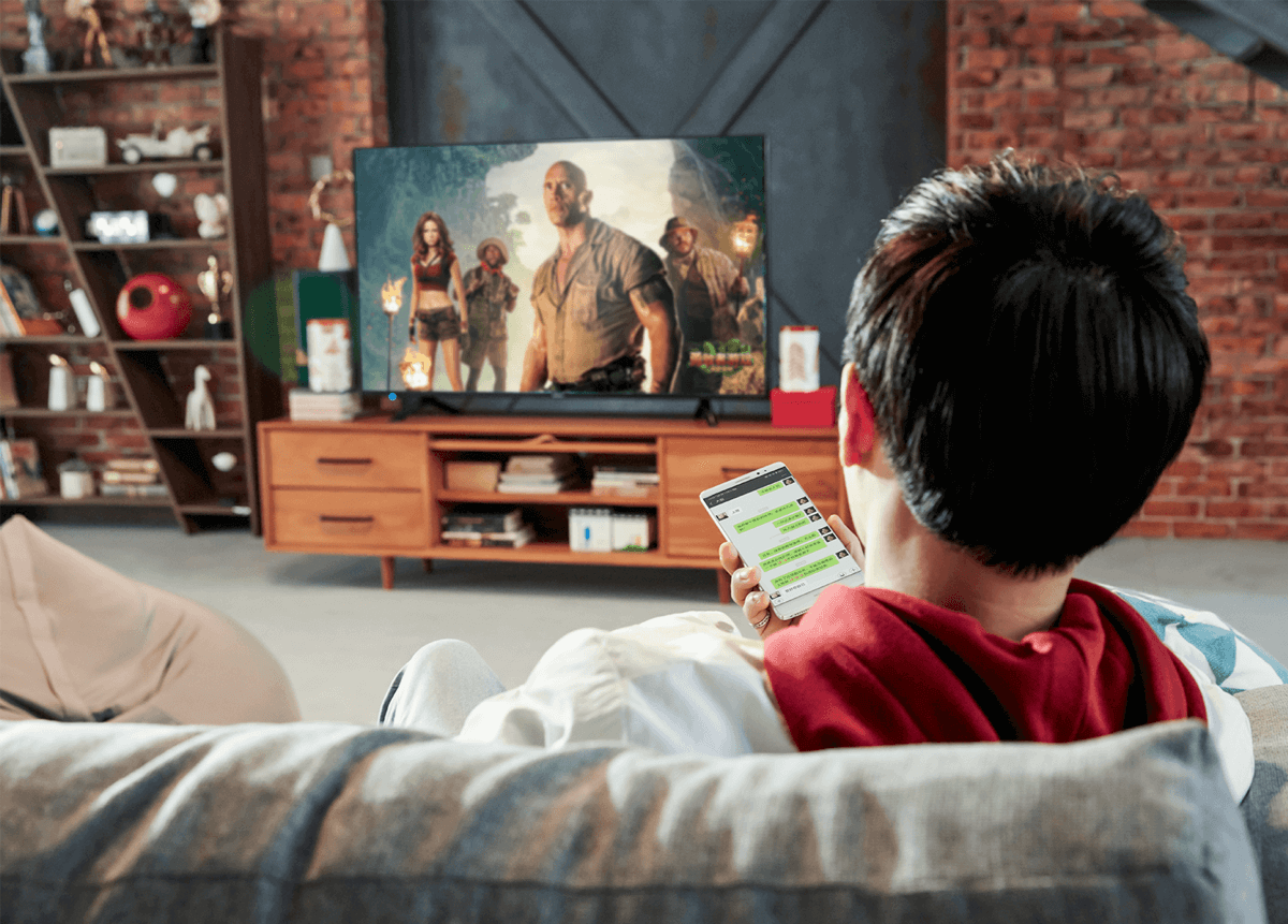 無線投屏推送模式