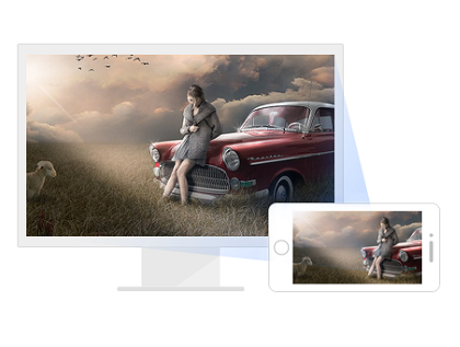 手機(jī)無線投屏電視