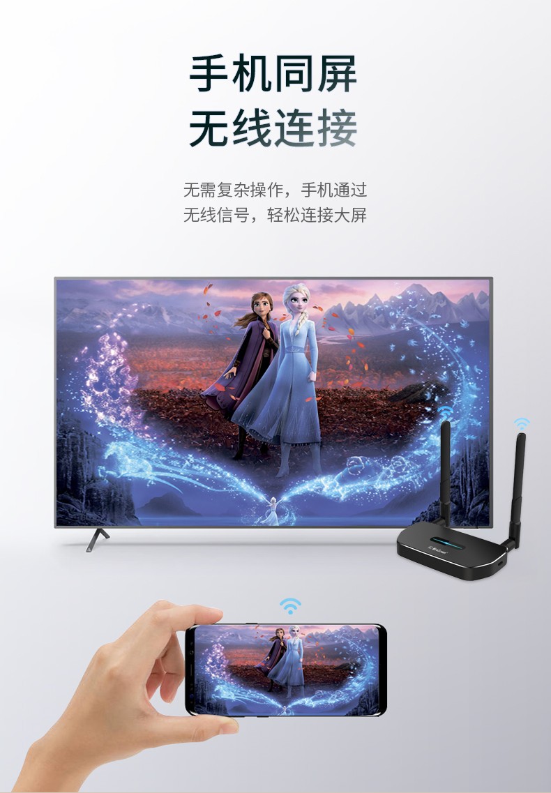 電腦播放的電影推送到電視